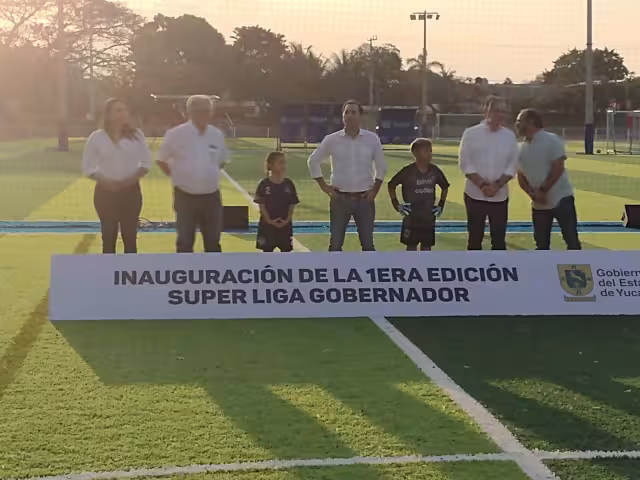 La Súper Liga “Gobernador” 2024 de Futbol se realizará en la Unidad Deportiva “Kukulcán” en Mérida