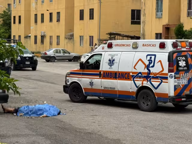 Los vecinos escucharon los impactos de bala, por lo que pidieron auxilio a las autoridades