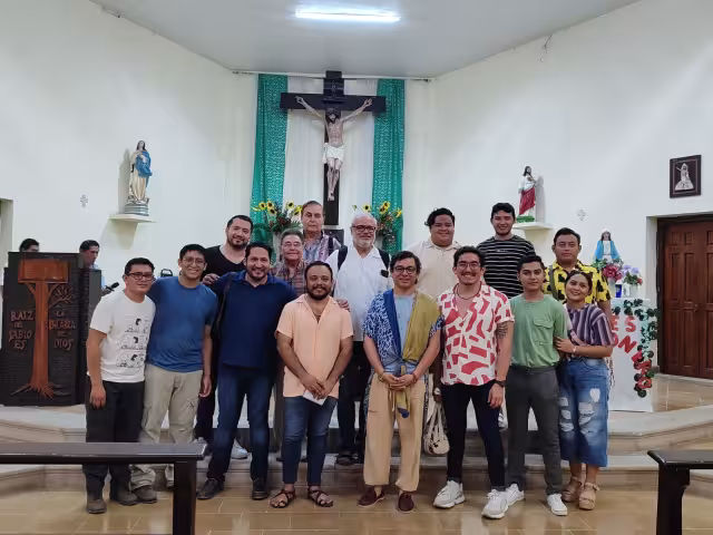 Es el segundo Viacrucis Inclusivo que se realiza en Mérida