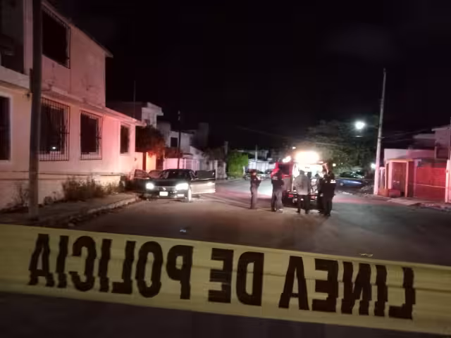 Las autoridades policiacas acordonaron la zona del ataque armado en la Supermanzana 29 de Cancún