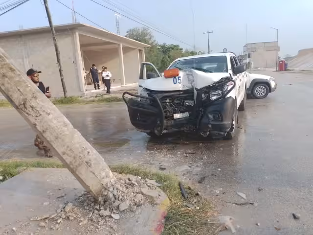 La unidad quedó destrozada del frente