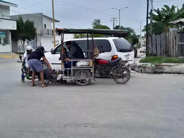 Afortunadamente, no hubo personas lesionadas en el accidente