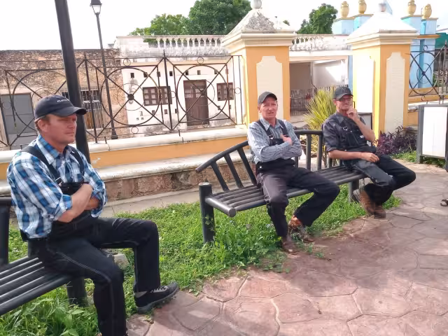 Pedro Piter Winters explicó que un miembro de su colonia, de aproximadamente 40 años, se contagió