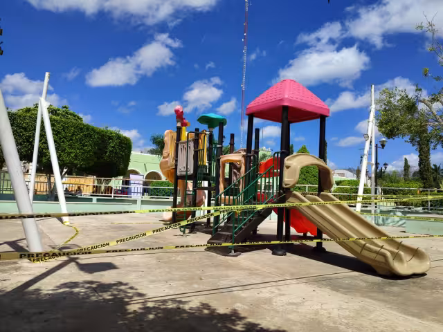 El parque principal de Peto tiene alrededor de 10 años