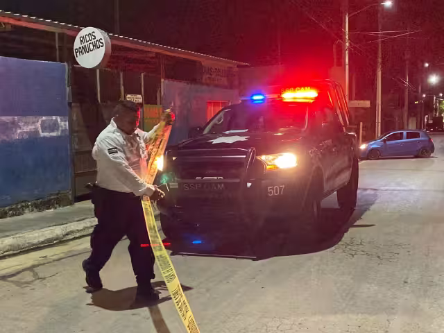 Cuando llegaron los agentes ya se había disuelto el pleito por el reporte de arma de fuego, al parecer no es la primera vez que ocurre.