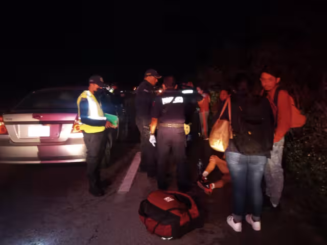 Cuerpos de emergencia se presentaron en la carretera Motul - Mérida para auxiliar a los lesionados