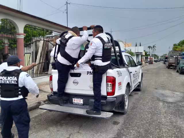 El sujeto presuntamente había robado el interior de un tráiler estacionado