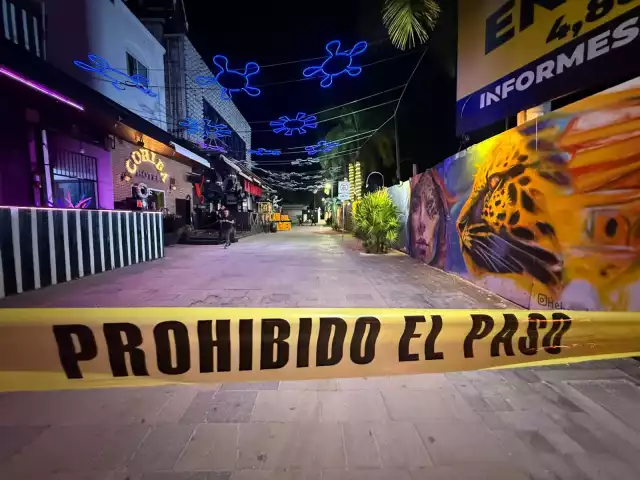 La violencia sigue aumentando en Playa del Carmen; intentaron ejecutar a una persona.