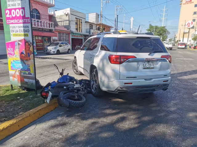 Fue necesaria la asistencia de elementos del departamento de vialidad y tránsito municipal