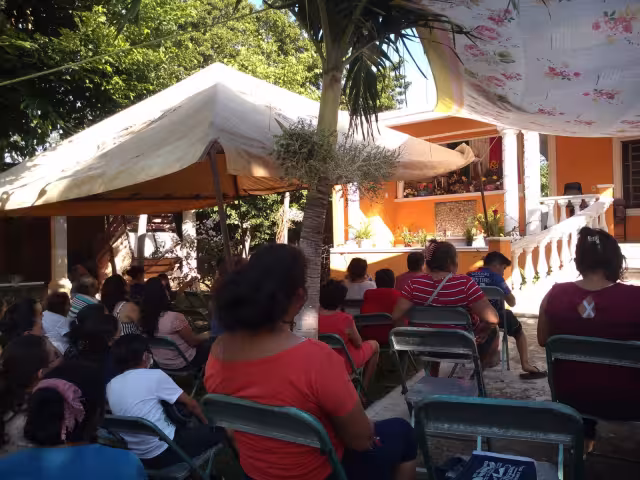 La fiel creyente de la Virgen de Guadalupe lleva 15 años realizando estos festejos