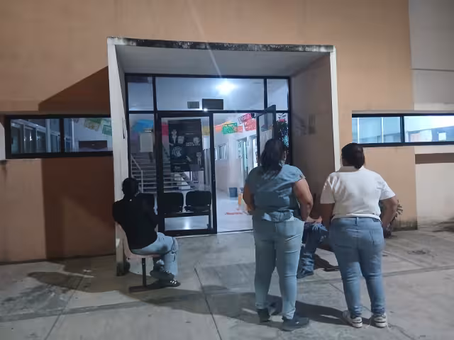 La menor fue trasladada a las instalaciones de la Vicefiscalía Regional del Estado.