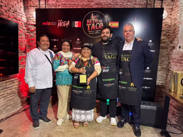 Cocinera tradicional de Xpichil gana el Primer Reto del Taco en la FITUR 2026