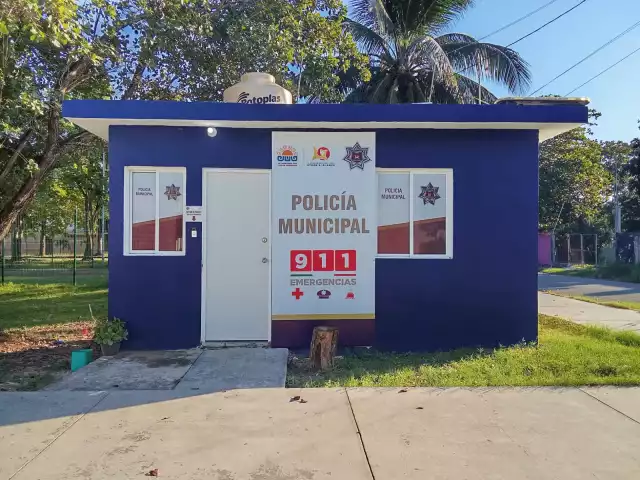 Rehabilitación de casetas de vigilancia en Chetumal sigue inconclusa