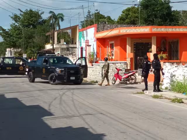 Los elementos arribaron al lugar alrededor de las 9:30 de la mañana de este jueves