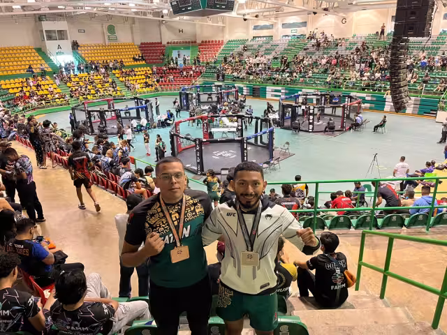 Plata y bronce para Campeche en el máximo torneo nacional de MMA