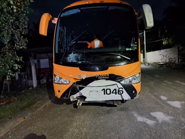 El chofer quedó a disposición de la Vicefiscalía de la Zona Centro