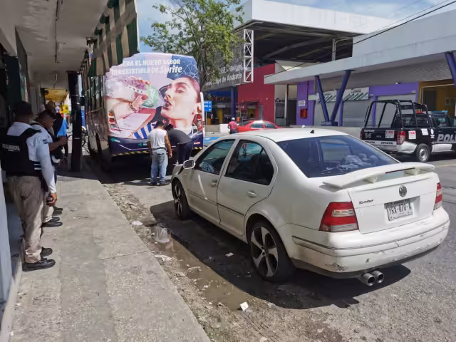 Ambas unidades quedaron con daños regulares