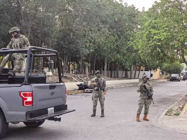 Elementos de la Marina participaron en el operativo conjunto.
