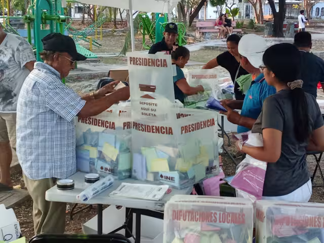 Cierran jornada electoral en Benito Juárez sin incidentes