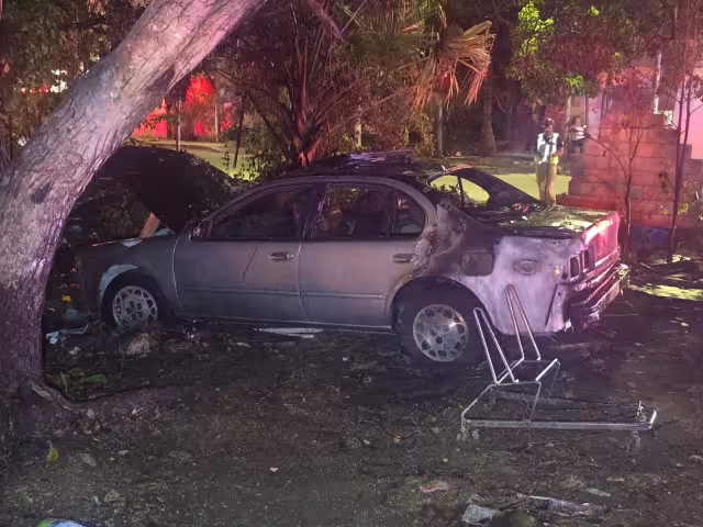 El siniestro ocurrió en un terreno ubicado sobre la avenida 95 con 5 Sur