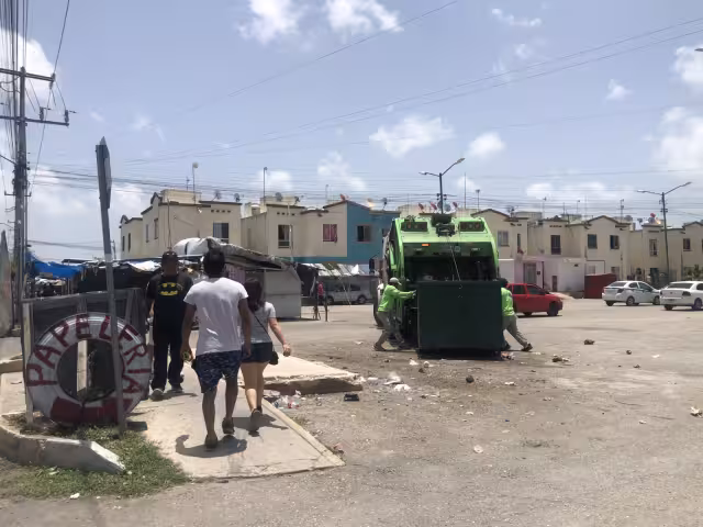 Los contenedores son insuficientes, a menudo rebosan y se llenan de fauna nociva