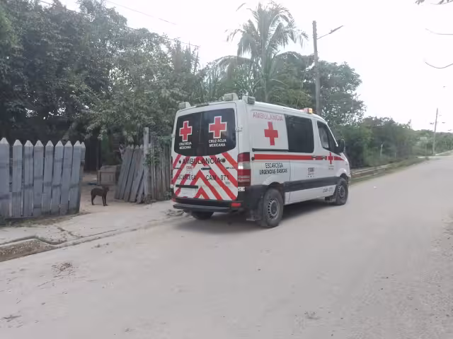 En hombre que se encontraba en estado de ebriedad, conocido como “El Trascabo”, en Escárcega, Campeche.