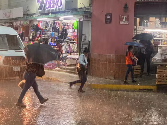Se prevén fuertes lluvias durante las fiestas patrias en Mérida