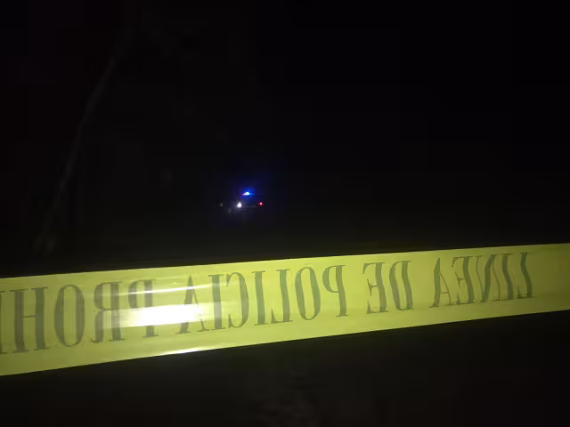 La zona fue acordonada por autoridades para dar con los responsables