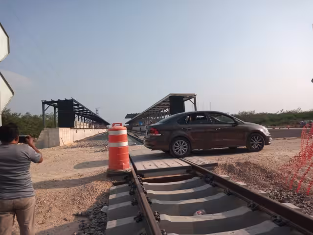 El proyecto del Tren Maya está por concluirse en Hecelchakán y ahora se trabaja en algunos detalles