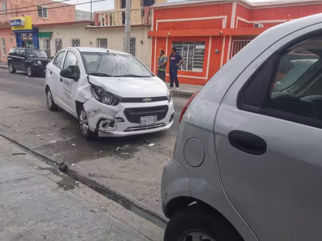 El accidente dejó solo daños materiales