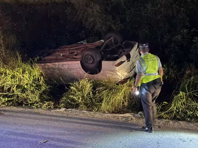 El lesionado fue trasladado a un hospital cercano para recibir atención médica especializada