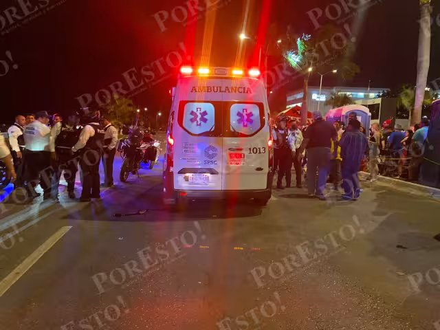 La mujer, al parecer, se atravesó sin precaución por su estado etílico. Se declaró estable, pero fue trasladada al Hospital General