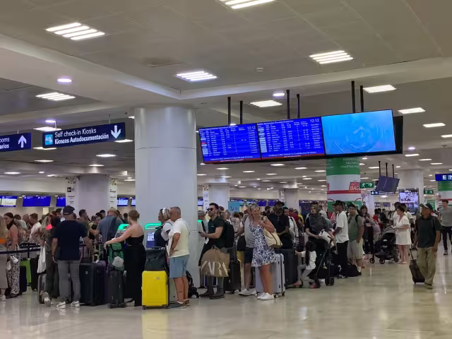 Este sábado se registran 641 operaciones en vuelos en el aeropuerto de Cancún
