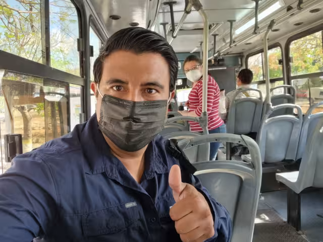 La travesía ha sido compartida a través de la cuenta del funcionario estatal