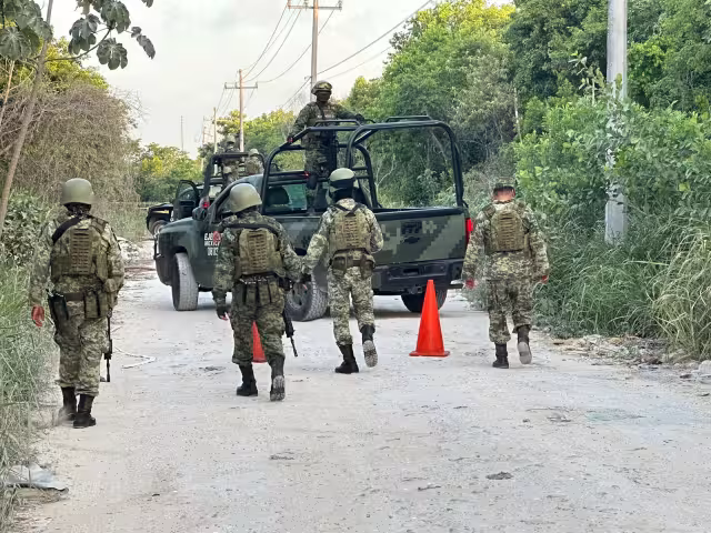 El informante se retiró del lugar antes que llegaran las autoridades, entre ellas, castrenses