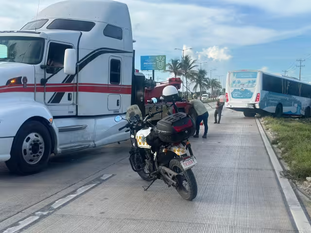 Los accidentes se reportaron en el bulevar Luis Donaldo Colosio
