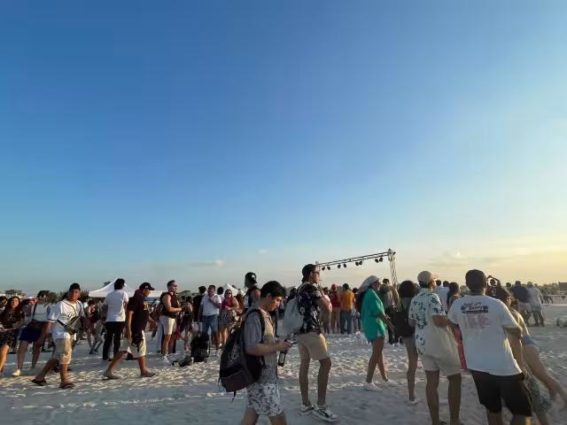 Concierto de Zion y Lenno en Progreso, Yucatán