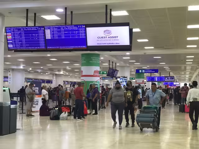 La afluencia es moderada en la terminal dos, según Asur