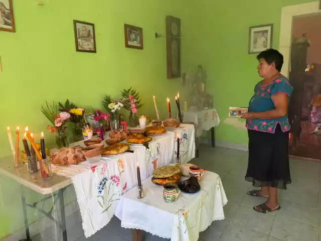 Algunas familias despidieron a sus difuntos en el último día de noviembre.