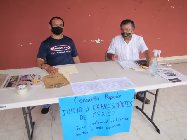 Foto: Amir Jesús Mex Ayuso y Benito Cetina