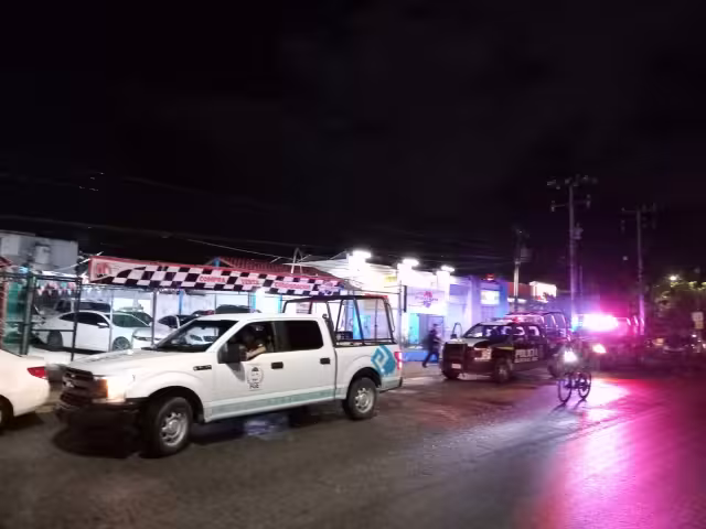 Al parecer una de las camionetas que participó esa noche, es una de las utilizadas en días pasados