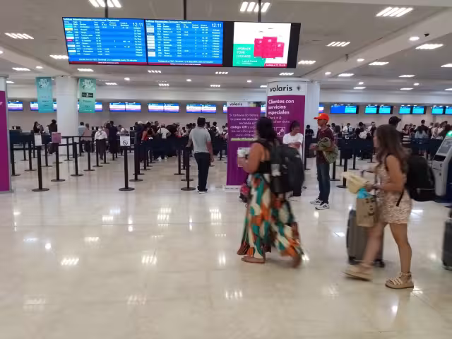 El Aeropuerto de Cancún conecta con numerosos destinos internacionales