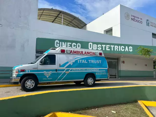 Debido a sus lesiones fue trasladada a un hospital para ser atendida