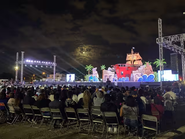 Cleyver y Estampida musical se estarán presentando en el Pabellón Carnaval
