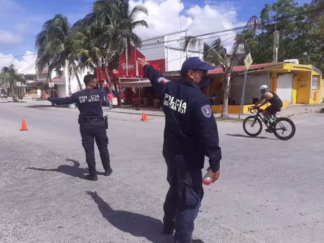 La realización de este evento Internacional ocasionó serios embotellamientos sobre todo en el tramo de la Avenida Juárez