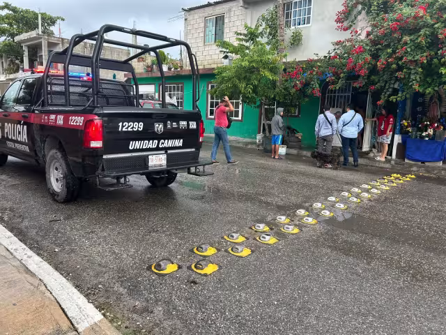 La mujer presentó una herida en la pierna causada por una arma blanca