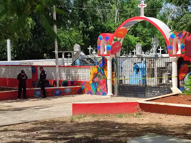 Autoridades ya investigan al responsable de enterrar un feto en el cementerio de Tzucacab