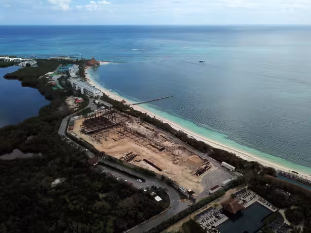 Así luce la zona donde se pretende construir el hotel en Cancún