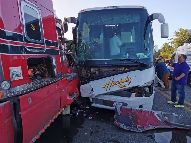 No se registraron personas heridas en el choque en Ciudad del Carmen