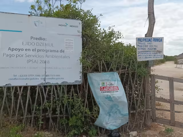 Habitantes exigen al alcalde José Wilberto Flota Aké que “liberen el lugar” para que puedan seguir extrayendo sal